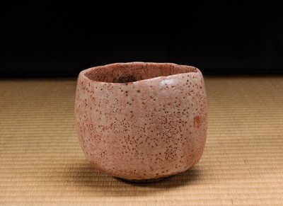 赤楽茶碗 本阿弥光悦作 江戸時代