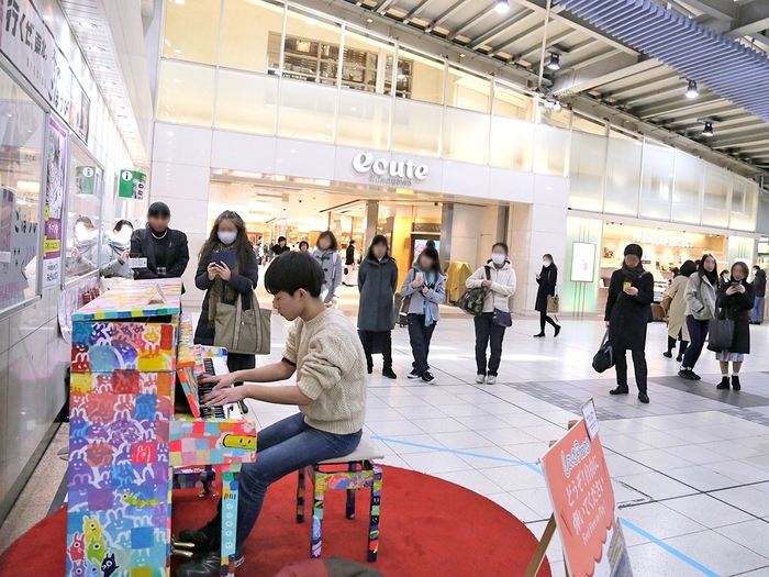 JR品川駅中央改札内エキュート品川入口前