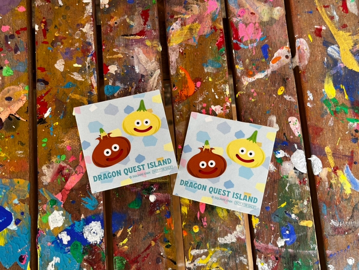 ▲オリジナルステッカーをゲット!