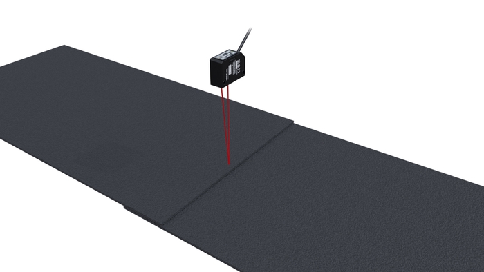 用途例：板ゴムの重なり検査