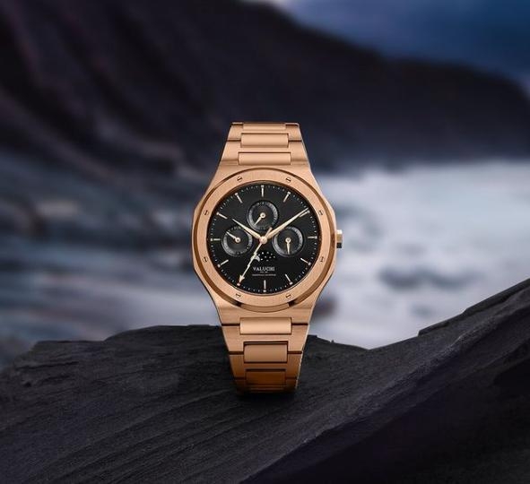 ローズゴールドブラック