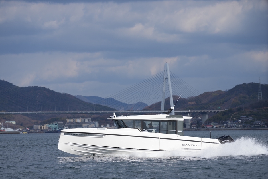 50ノットの圧倒的な走行パフォーマンス