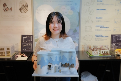 2025年に実施した塩見研究室の展示のようす