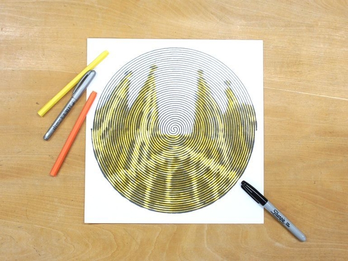 スパイログリフィクス　世界の都市(バルセロナ)(4)