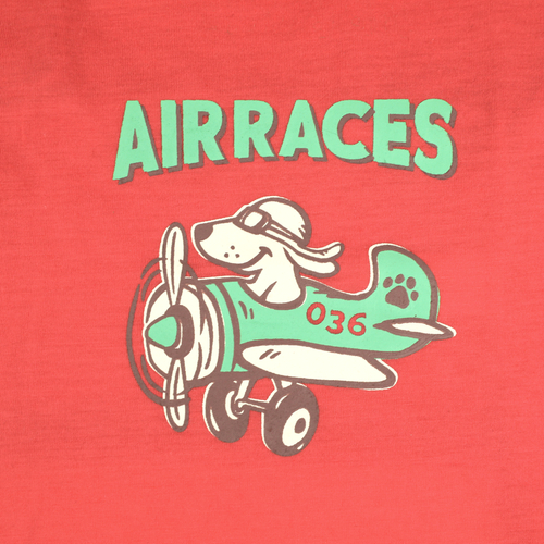 「ペット Tシャツ Airraces」