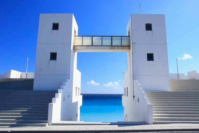 羽伏浦海岸(新島)