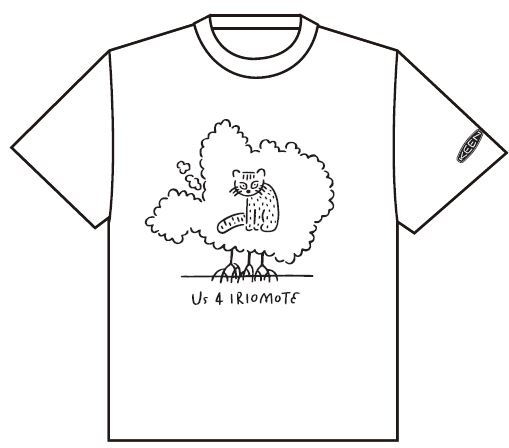 Tシャツ 3,500円(税別) 5イラスト、3色展開