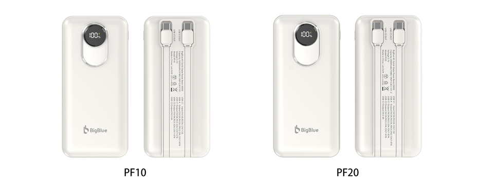 USB-Cケーブル2本内蔵、最大4台同時充電対応モデル