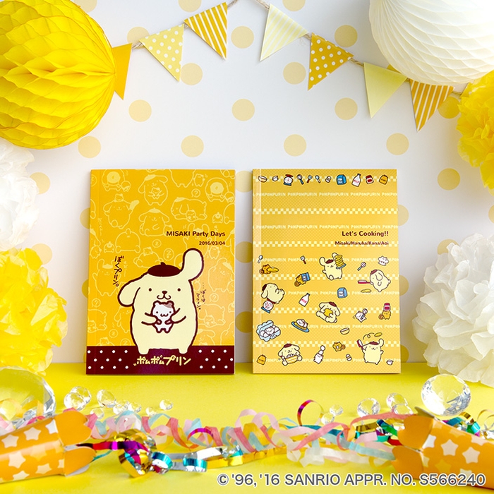 2015年度「サンリオキャラクター大賞」第1位!ポムポムプリンのデザインがTOLOTフォトブックに。