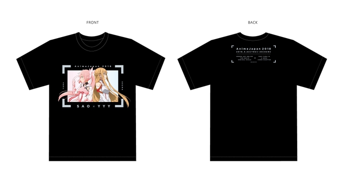 Tシャツ 「劇場版 ソードアート・オンライン -オーディナル・スケール-」×「結城友奈は勇者である-勇者の章-」