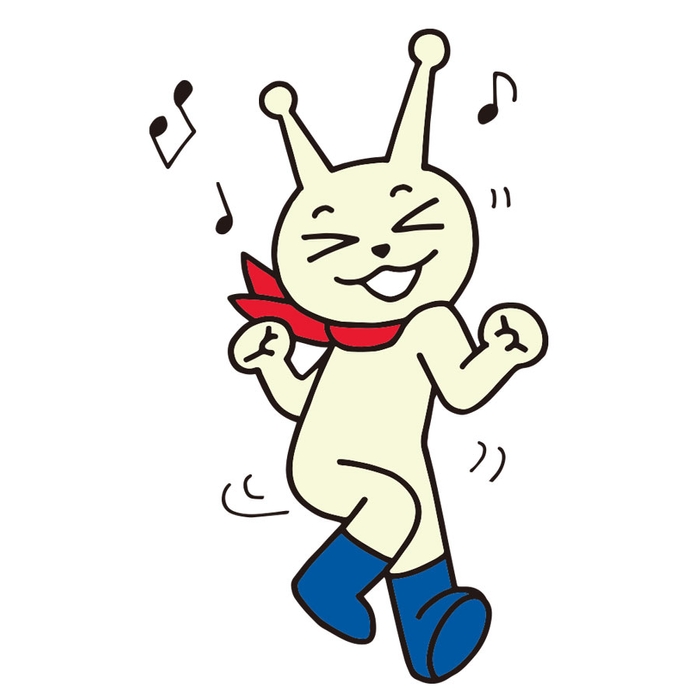 踊る♪ スビィくん