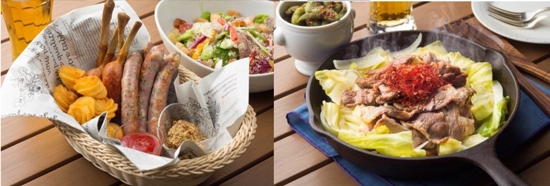 水辺のテラスコース イメージ