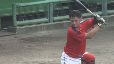 田村俊介選手(広島東洋カープ)