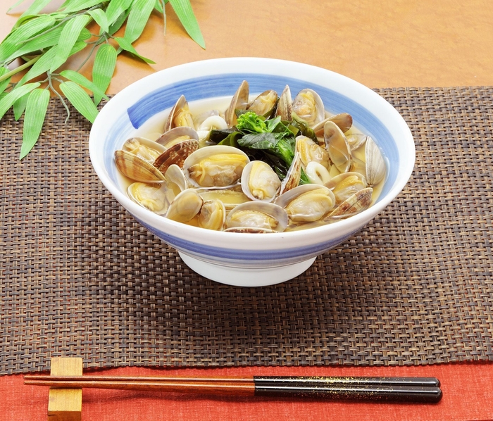 あさりうどん 並 570円(税込)