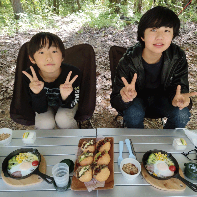 献立も自分で決める!