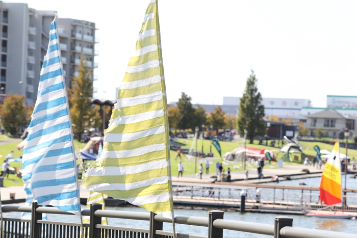 過去イベントの様子 フラッグ