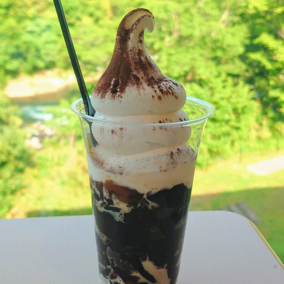 コーヒーゼリーソフト