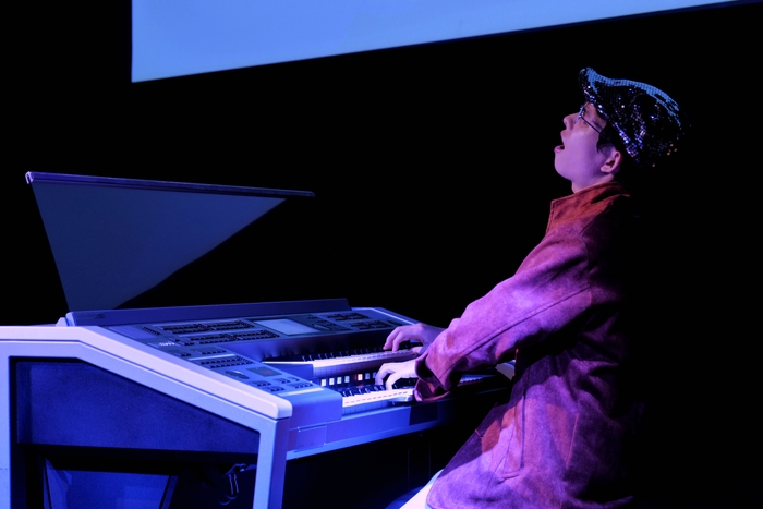 「プレイヤー部門大賞 井上暖之氏 演奏」写真:畠山一樹