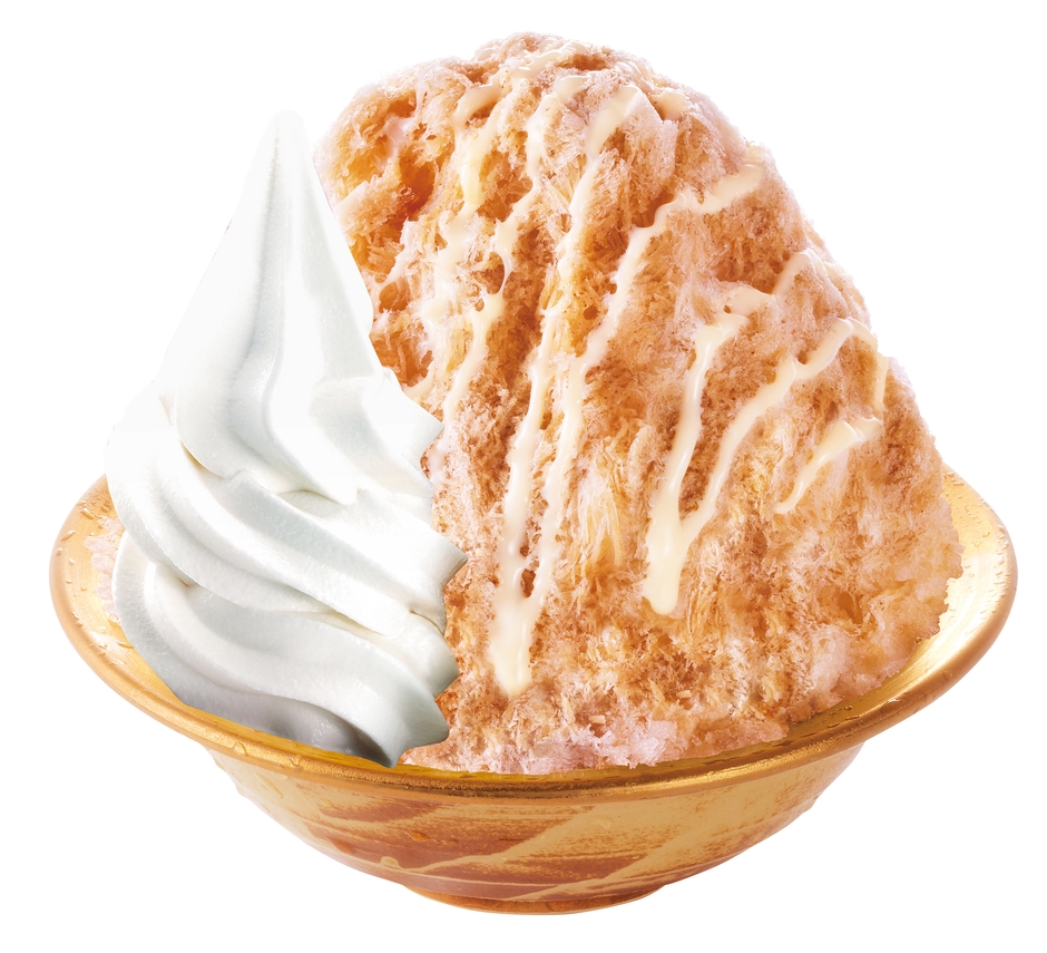 チャイ氷(ソフトクリームトッピング後)