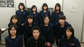 大垣南高校 (スポット放送を録音・協力した放送部の生徒の皆さん)
