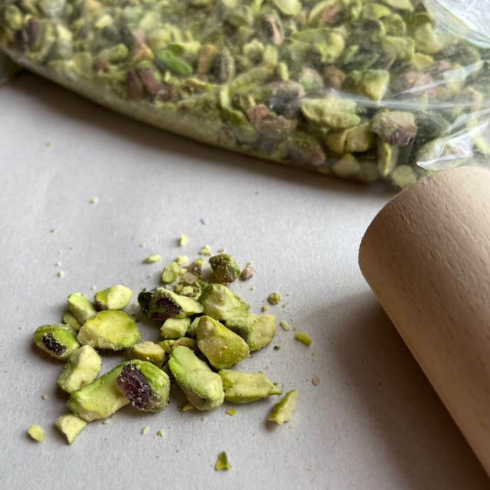 食感が楽しめる粗さに調整