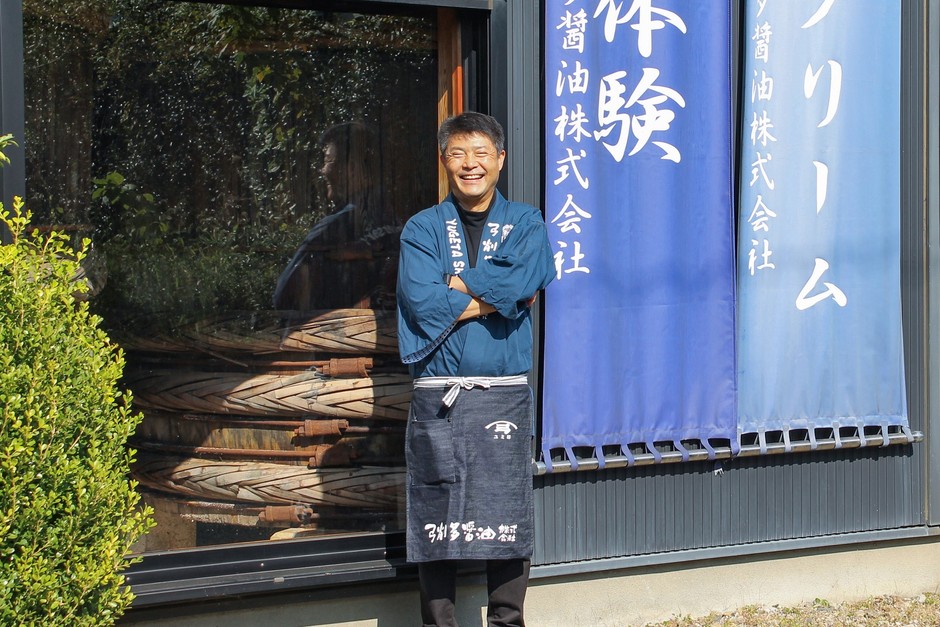 四代目社長 弓削多 洋一さん