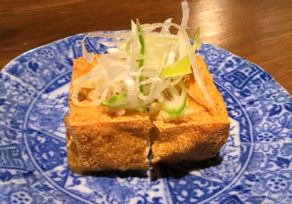 【新商品】自家製厚揚げ(生姜と葱たっぷり)500円