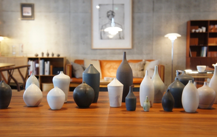 日本橋とやま館での出品作家(陶芸作家 安藤由香)