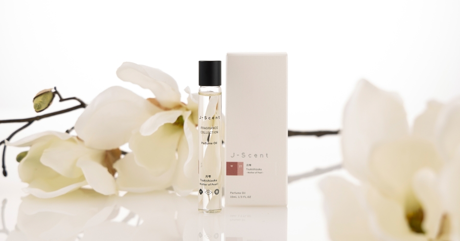J-Scent パフュームオイル「月雫 Tsukishizuku - Mother of Pearl -」