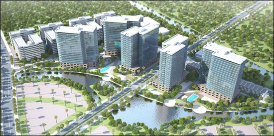 ※「MIZUKI PARK(第1期)」のイメージパース