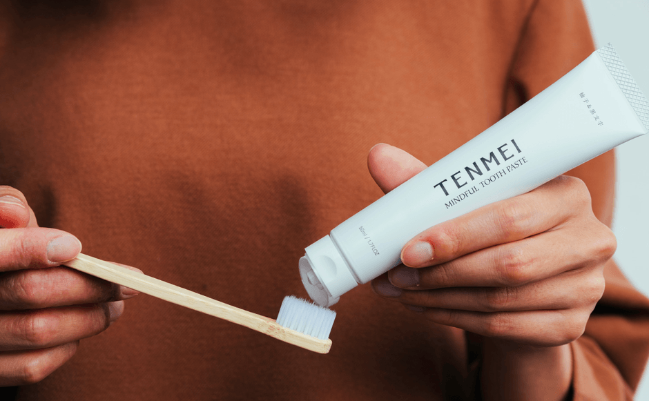 TENMEIを使用したハミガキ