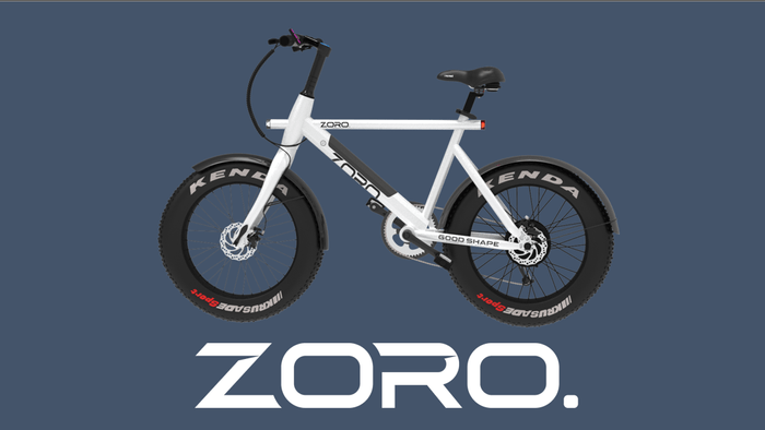 未来型スタイリッシュE-Bike ZORO. マクアケの先行販売も9月29日まで。