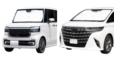 ダッシュボード表面温度 最大-33.4℃｜放射冷却素材　 「Radi-Cool (ラディクール)」生地採用の車用サンシェード 2026年改良モデルを発売