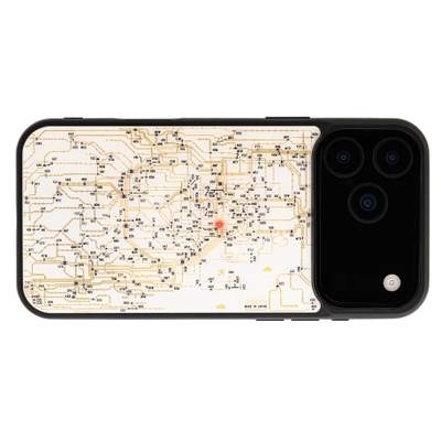 FLASH 東京回路線図 iPhone 17 Pro Maxケース　白