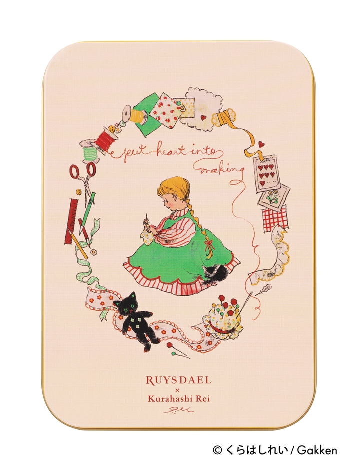 クッキー詰合せ缶デザイン