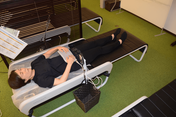 温熱指圧ベッド