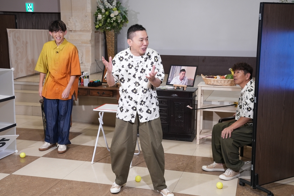 謎解きを真剣に解く太田光2_太田上田