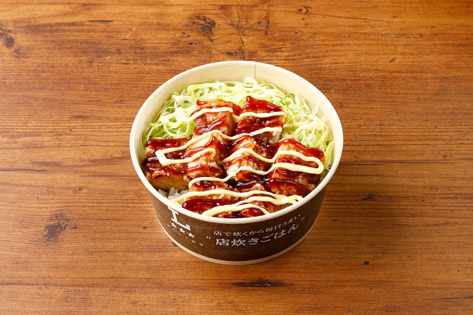 【まちかど厨房】これ旨！山賊焼き丼(にんにく醤油&照焼マヨ)