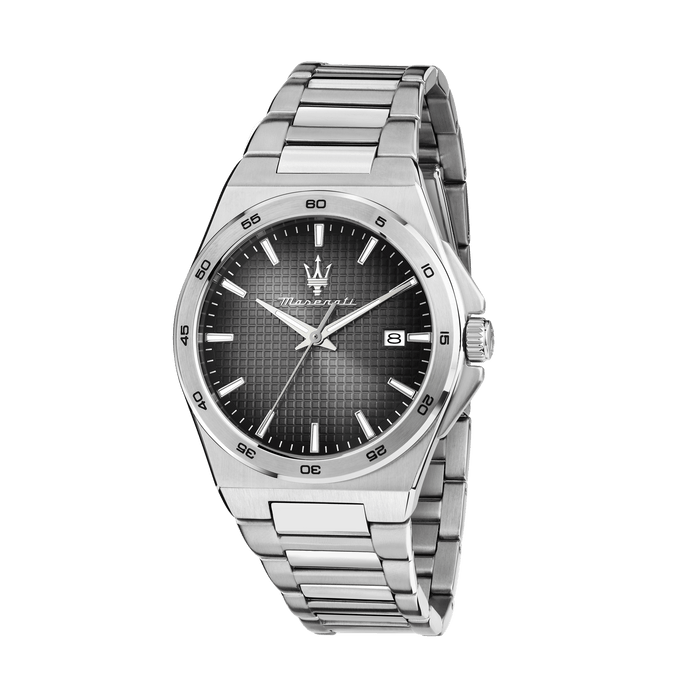 40MM 3H BLK＋GREY DIA SS BR