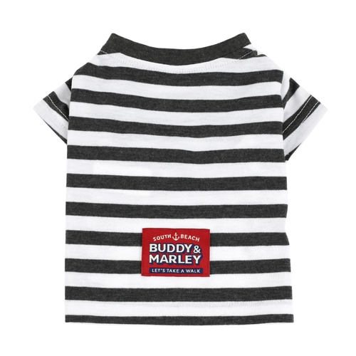 「ペット Tシャツ Border ダークグレー」価格：649円～869円／サイズ：XS、S、DS、M、L