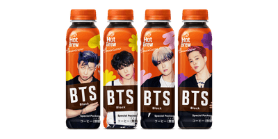 BTSコーヒー無糖_4名
