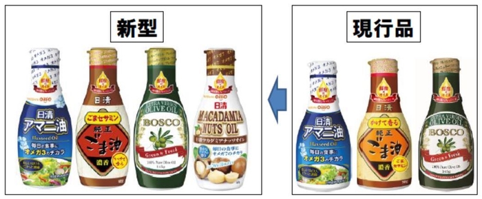 左:新型、右:現行品