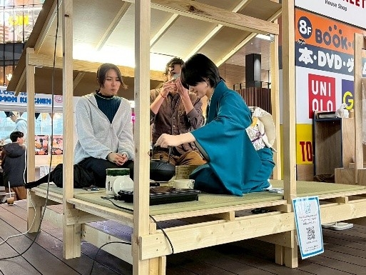 モバイル茶室プロジェクト（イメージ）
