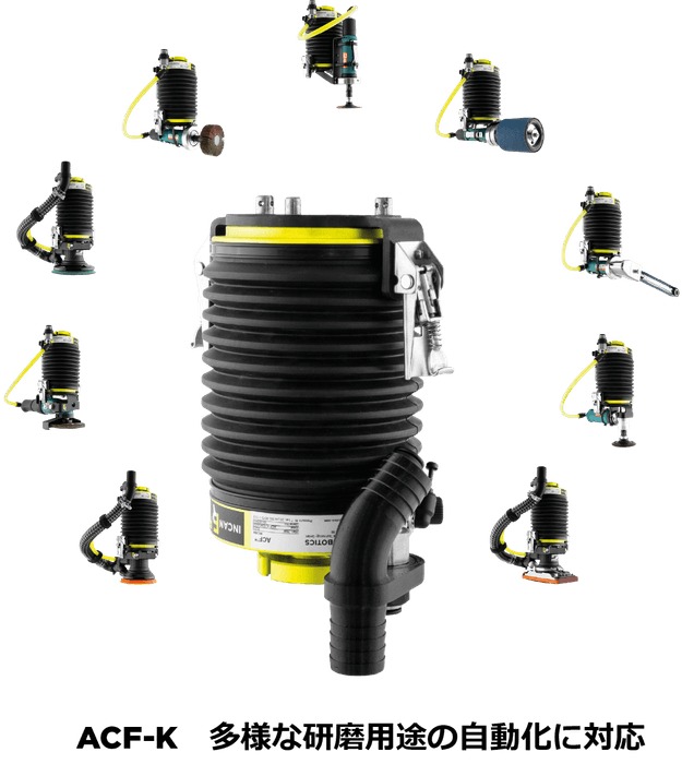 ACF-K　多様な研磨用途の自動化に対応