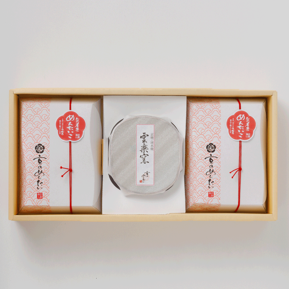 <京のめんたい"東山" 清水焼陶器>