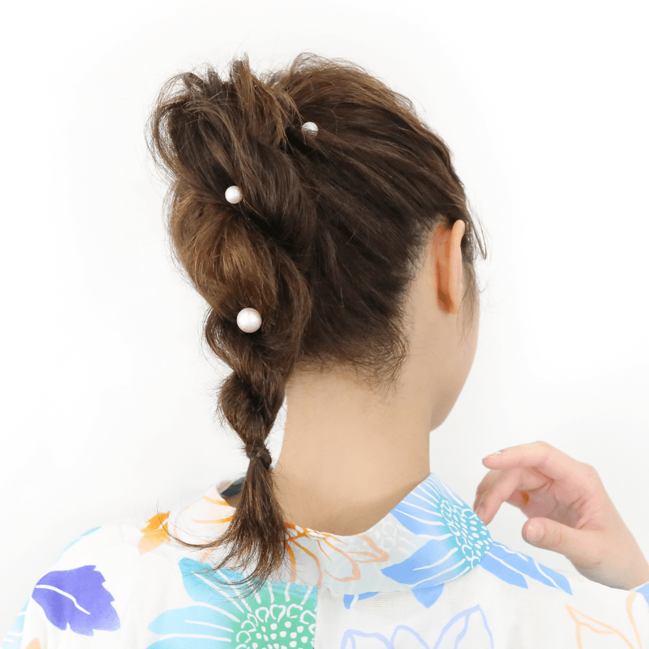 浴衣ヘアスタイル4