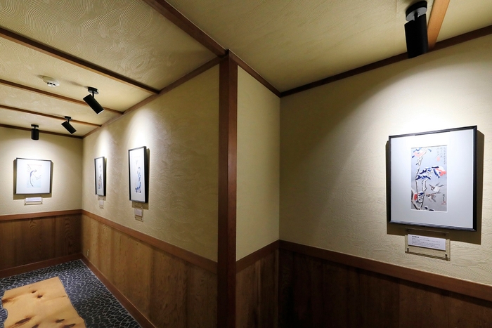 浮世絵回廊でアートに触れる