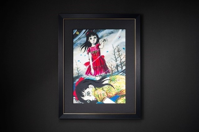 刺繍アート【楳図かずお_洗礼A】