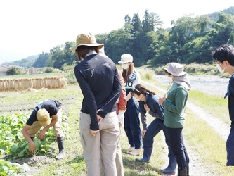 長野県朝日村の農家さんの畑で「越境学習プログラム KOERU」を 9月17日～18日に開催　自然を感じ本来の自分と向き合おう