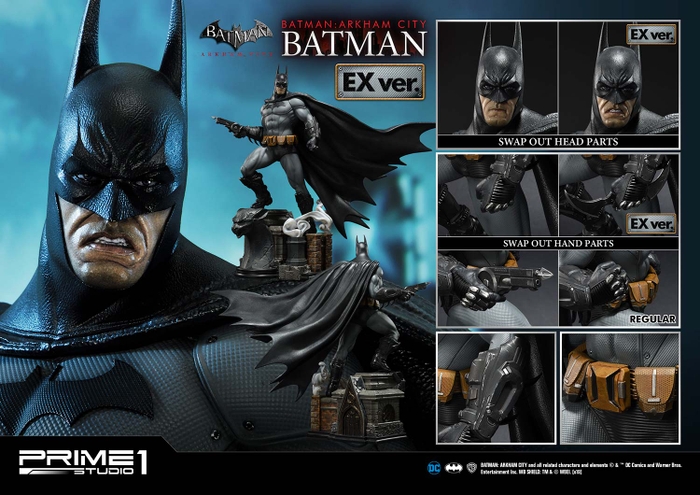 世界的大ヒットゲーム「バットマン：アーカムシリーズ」よりアーカム・シティ版のバットマンが1/5スケールのスタチューになって登場！｜株式会社 プライム1スタジオのプレスリリース